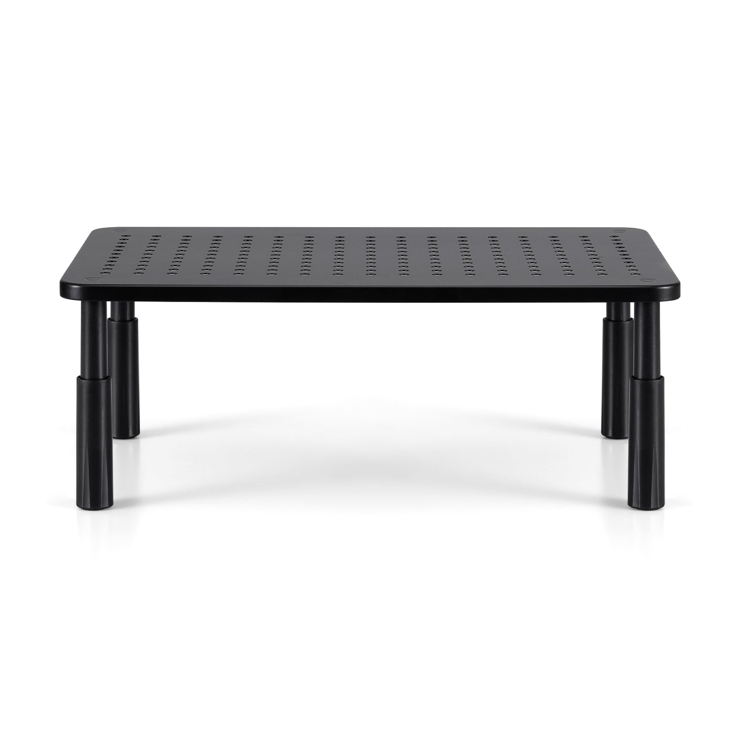 Artiss Monitor Stand Adjustable Riser For Computer Monitor And Laptop 3 Height Desk Organizer Black-Electronics > Computers &amp; Tablets > Desktops &amp; Accessories-PEROZ Accessories