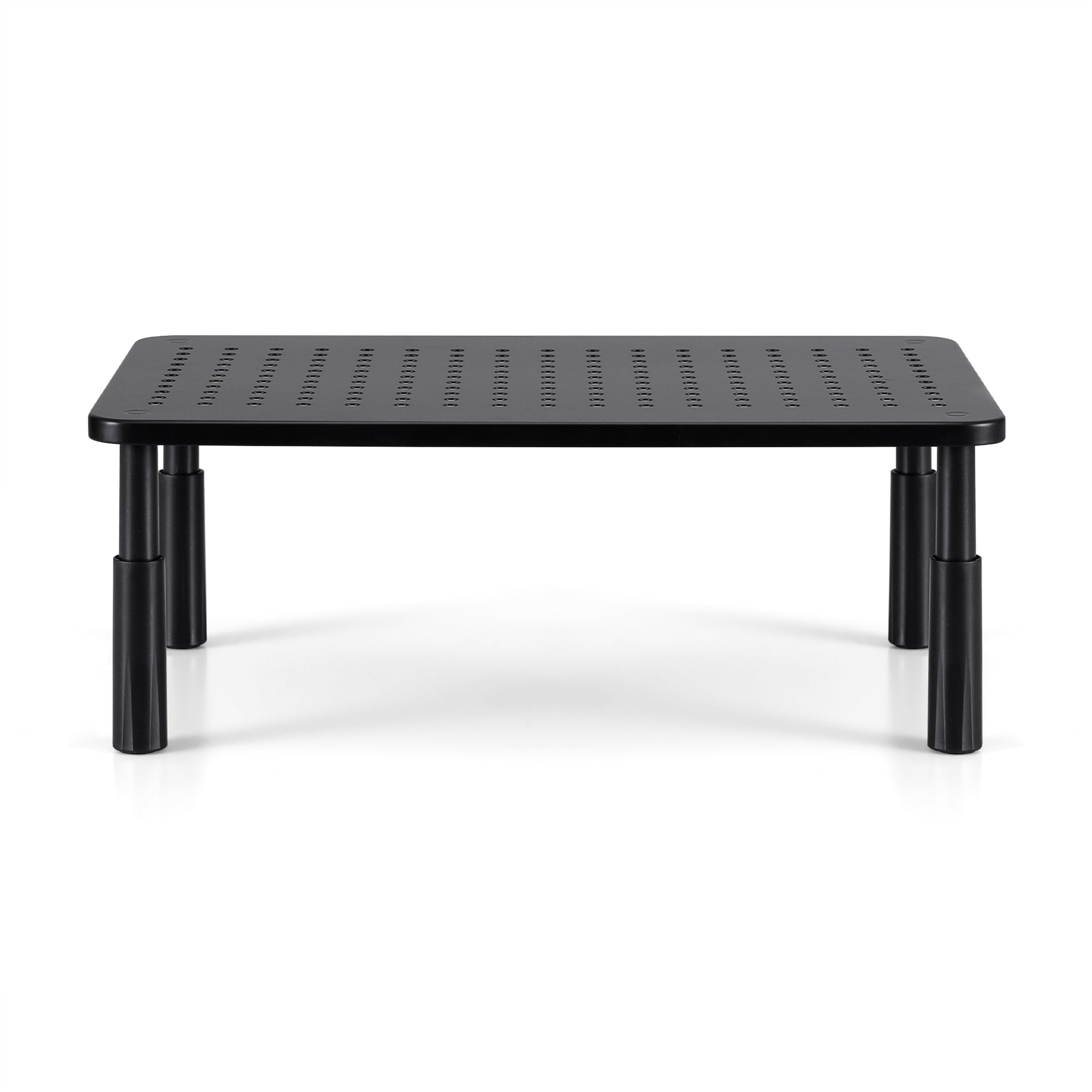 Artiss Monitor Stand Adjustable Riser For Computer Monitor And Laptop 3 Height Desk Organizer Black-Electronics > Computers &amp; Tablets > Desktops &amp; Accessories-PEROZ Accessories