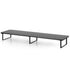 Artiss Dual Monitor Stand 100cm Riser Large Laptop Stand Desk Organiser Black-Electronics > Computers & Tablets > Desktops & Accessories-PEROZ Accessories