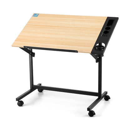 Artiss Drafting Table Drawing Desk Art Desk Multi-Functional Craft Drawing Table-Furniture &gt; Office &gt; Desks-PEROZ Accessories