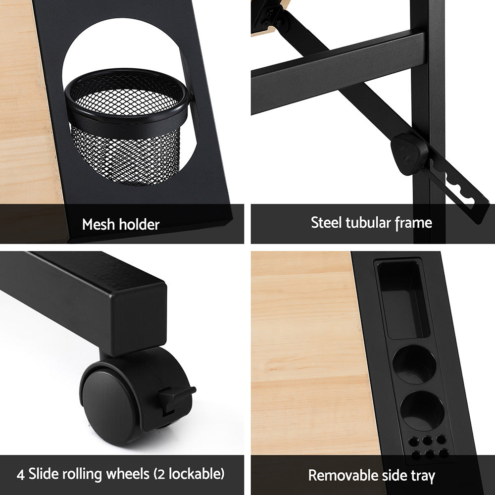 Artiss Drafting Table Drawing Desk Art Desk Multi-Functional Craft Drawing Table-Furniture &gt; Office &gt; Desks-PEROZ Accessories