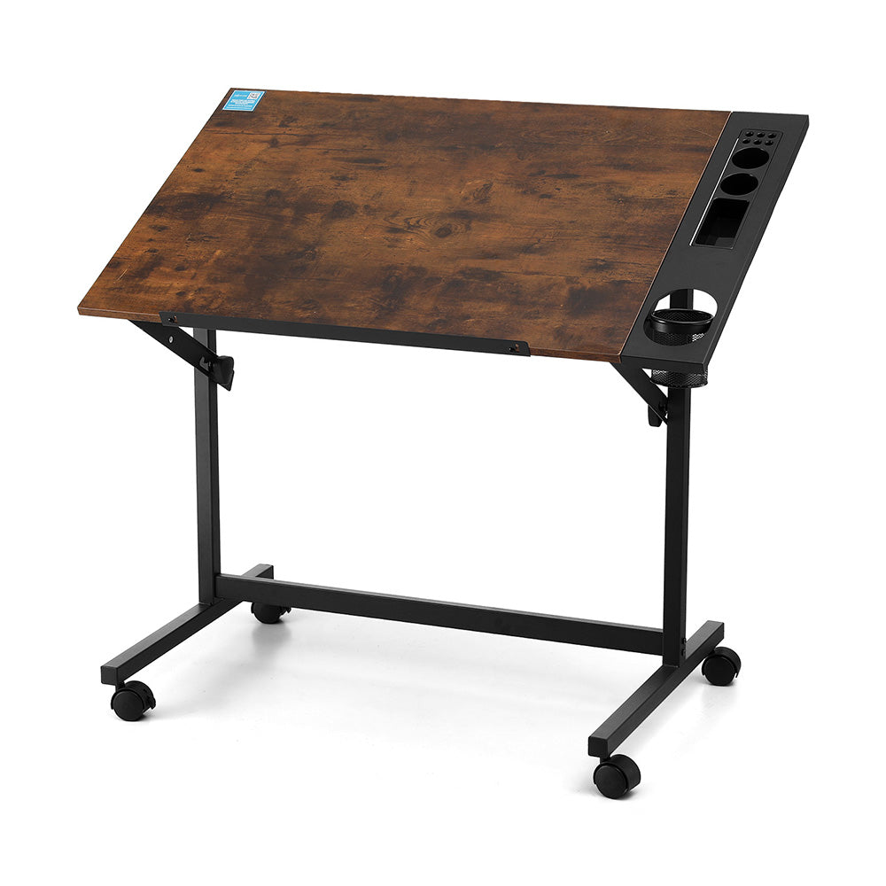 Artiss Drafting Table Drawing Desk Art Desk Multi-Functional Craft Drawing Table-Furniture &gt; Office &gt; Desks-PEROZ Accessories