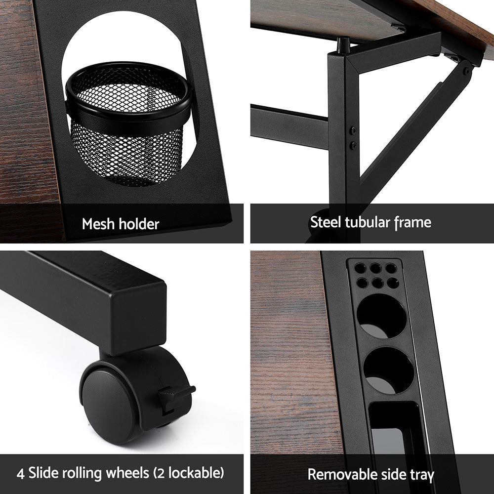 Artiss Drafting Table Drawing Desk Art Desk Multi-Functional Craft Drawing Table-Furniture &gt; Office &gt; Desks-PEROZ Accessories