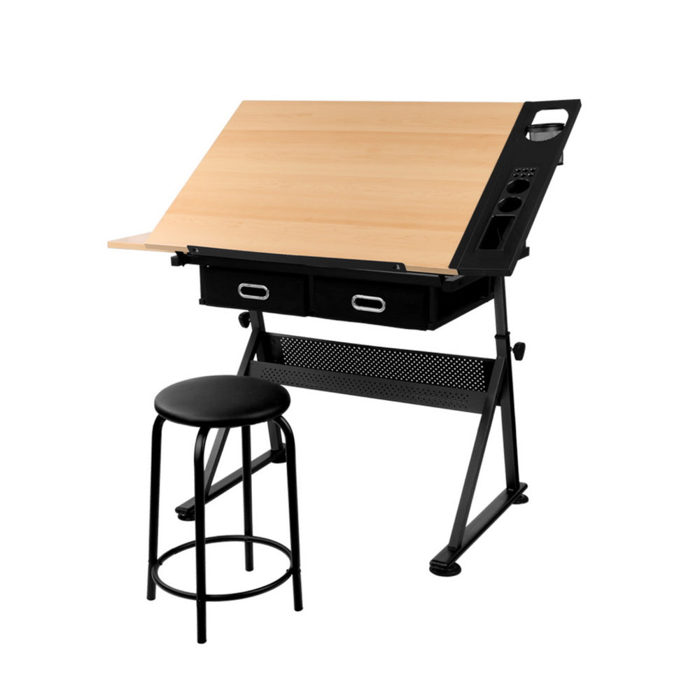Artiss Drawing Desk Drafting Table-Furniture &gt; Office-PEROZ Accessories