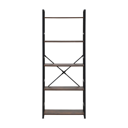 Oikiture Display Shelf 5-Tier Shelves Stand Rack 60CM-Bookshelf-PEROZ Accessories