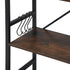 Oikiture Display Shelf 5-Tier Shelves Stand Rack 60CM-Bookshelf-PEROZ Accessories