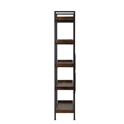 Oikiture Display Shelf 5-Tier Stand Rack 80CM-Bookshelf-PEROZ Accessories