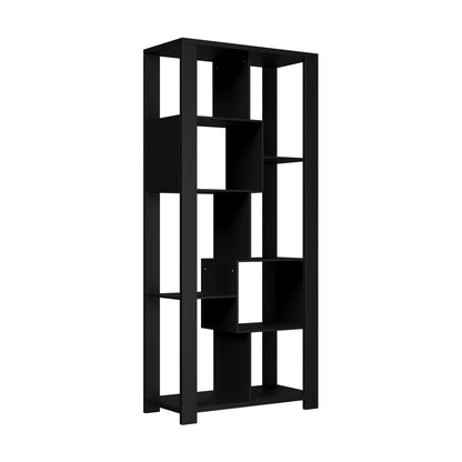 Oikiture Display Shelf Open Multi-tier Shelves Black-Display Shelf-PEROZ Accessories