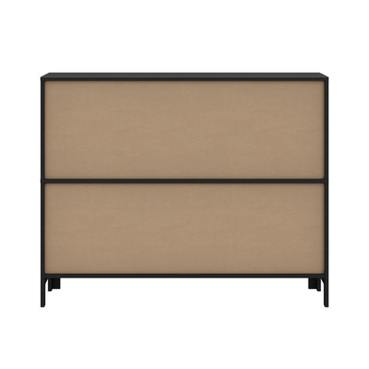 Oikiture Display Shelf Storage Stand Bookshelf Black-Bookshelf-PEROZ Accessories