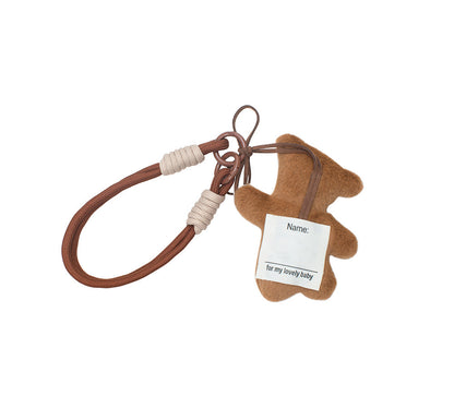 AUSTRALIAN SHEPHERD® Cute Plush Tilt Bear Charm-PEROZ Accessories