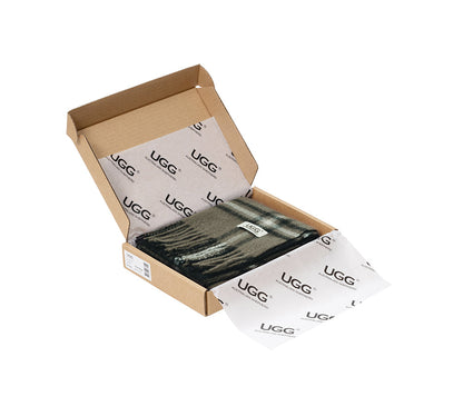 AUSTRALIAN SHEPHERD  100% Wool Check Scarf Snovia