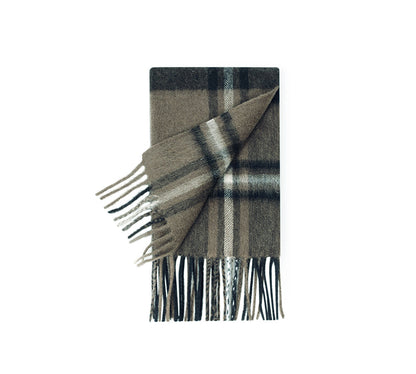 AUSTRALIAN SHEPHERD  100% Wool Check Scarf Snovia