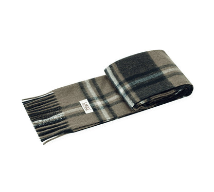 AUSTRALIAN SHEPHERD  100% Wool Check Scarf Snovia