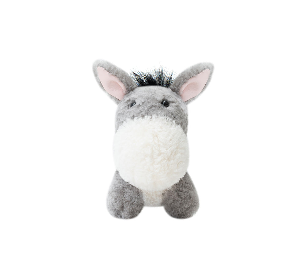 AUSTRALIAN SHEPHERD  Fluffy Plush Donkey Companion Moofy Keyring