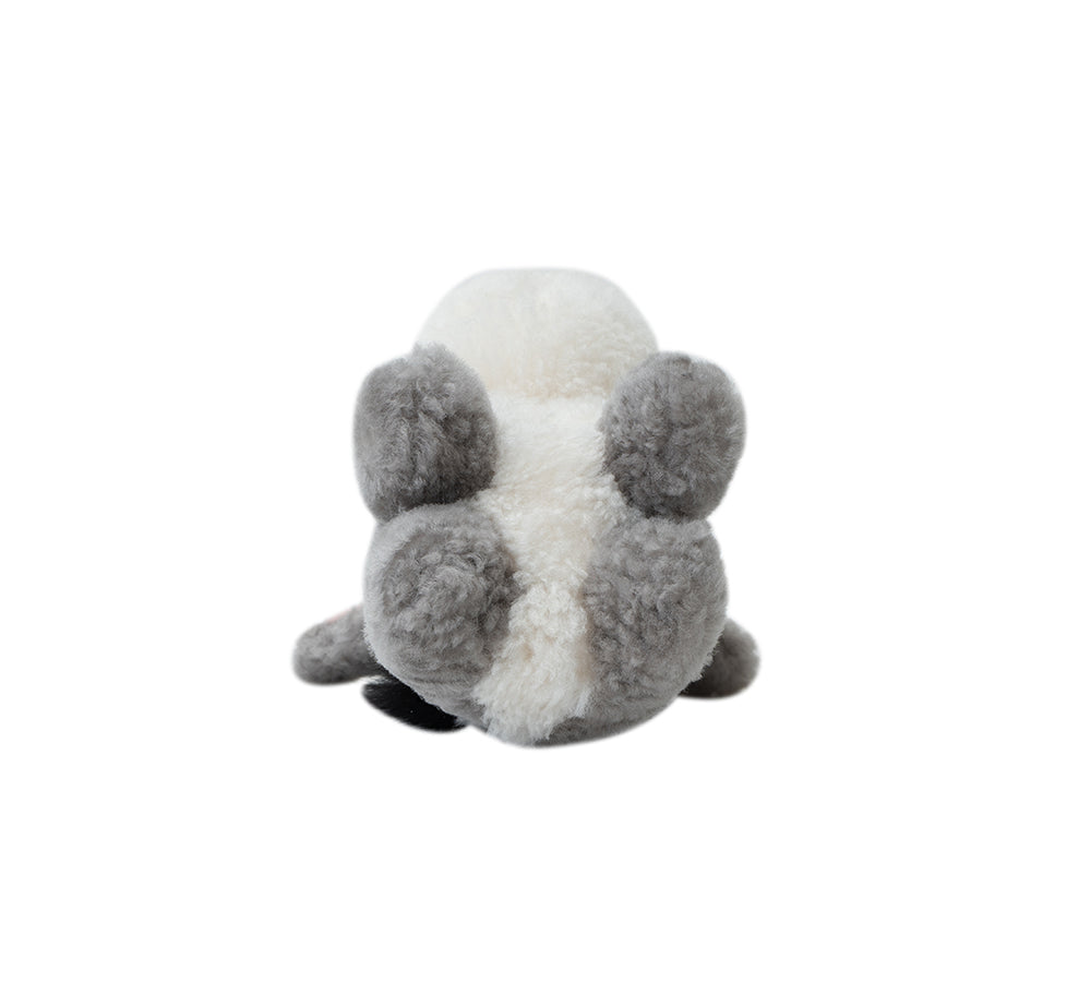 AUSTRALIAN SHEPHERD  Fluffy Plush Donkey Companion Moofy Keyring