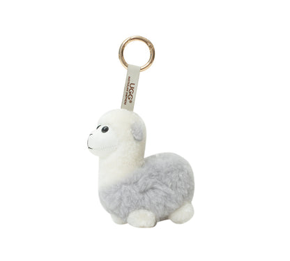 AUSTRALIAN SHEPHERD  UGG Keychain Fluffy Alpaca MooMoo