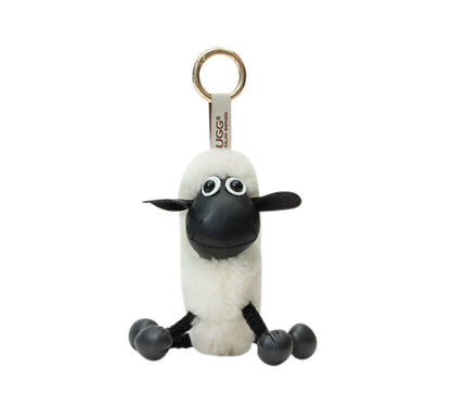 AUSTRALIAN SHEPHERD  UGG Wool Sheep Plush Keychain Woola Purse