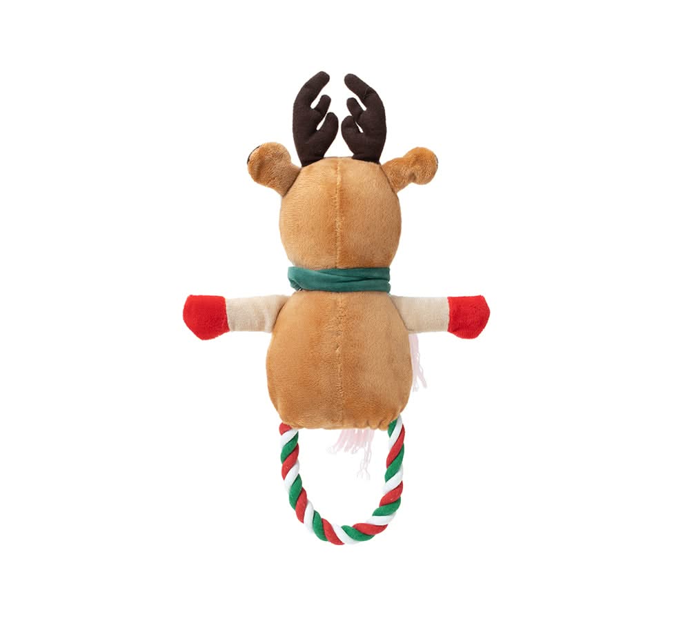 Pet Christmas Reindeer Chewers and Gift Bag