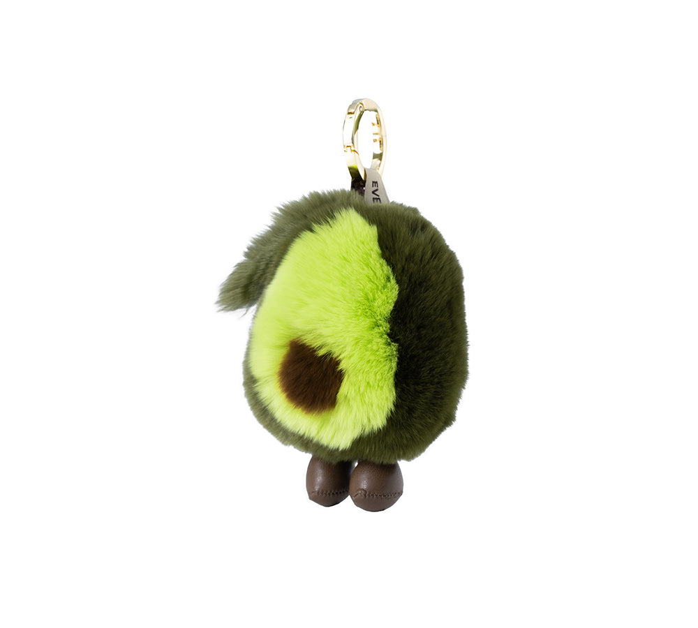 EVERAU® Fluffy Avocado Keyring-PEROZ Accessories