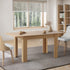 Oikiture 160cm Extendable Dining Table Cafe Table Wooden-Dining Table-PEROZ Accessories