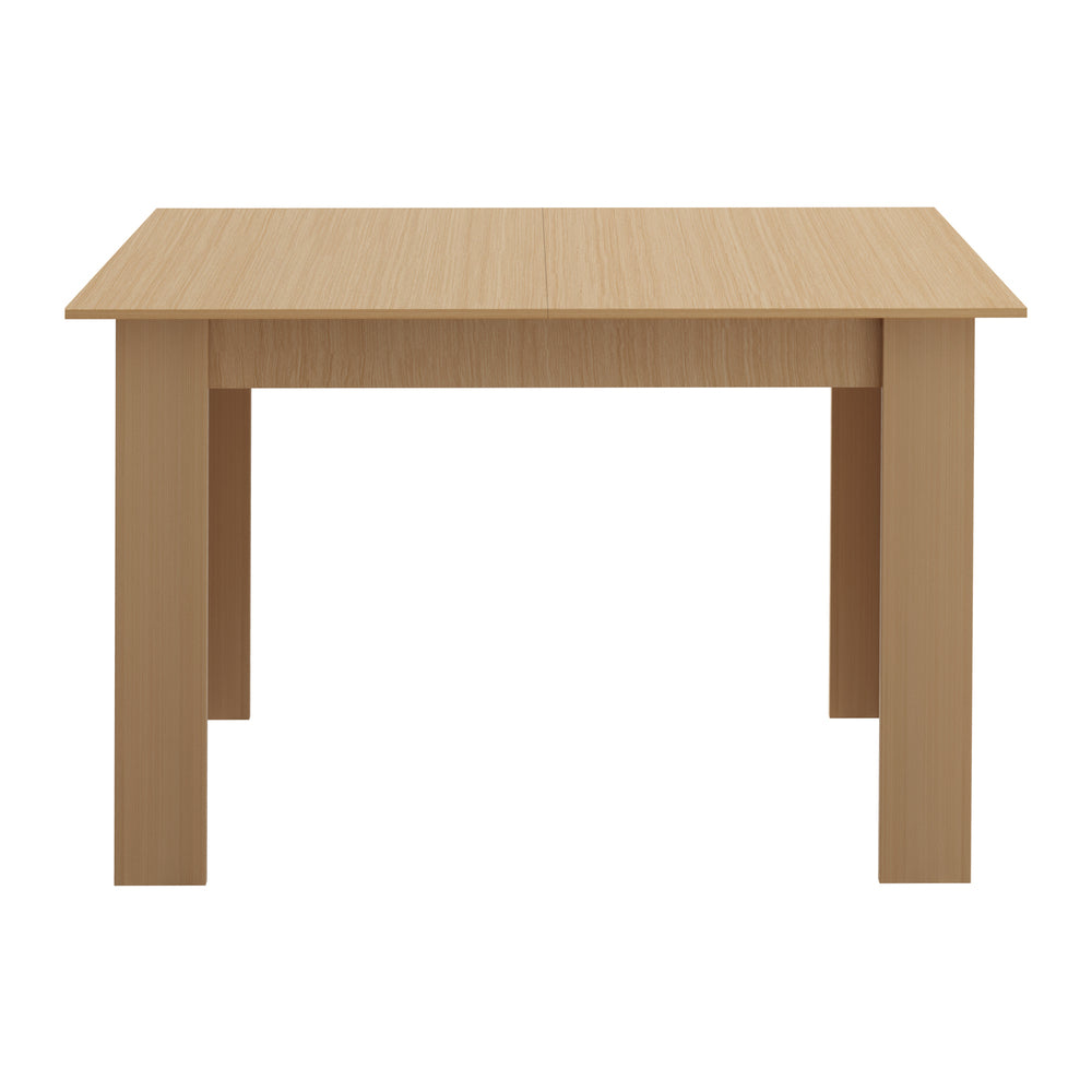 Oikiture 160cm Extendable Dining Table Cafe Table Wooden-Dining Table-PEROZ Accessories