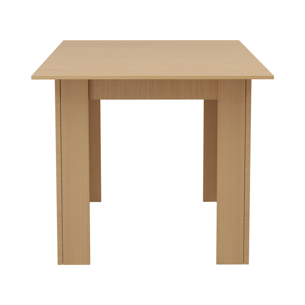 Oikiture 160cm Extendable Dining Table Cafe Table Wooden-Dining Table-PEROZ Accessories