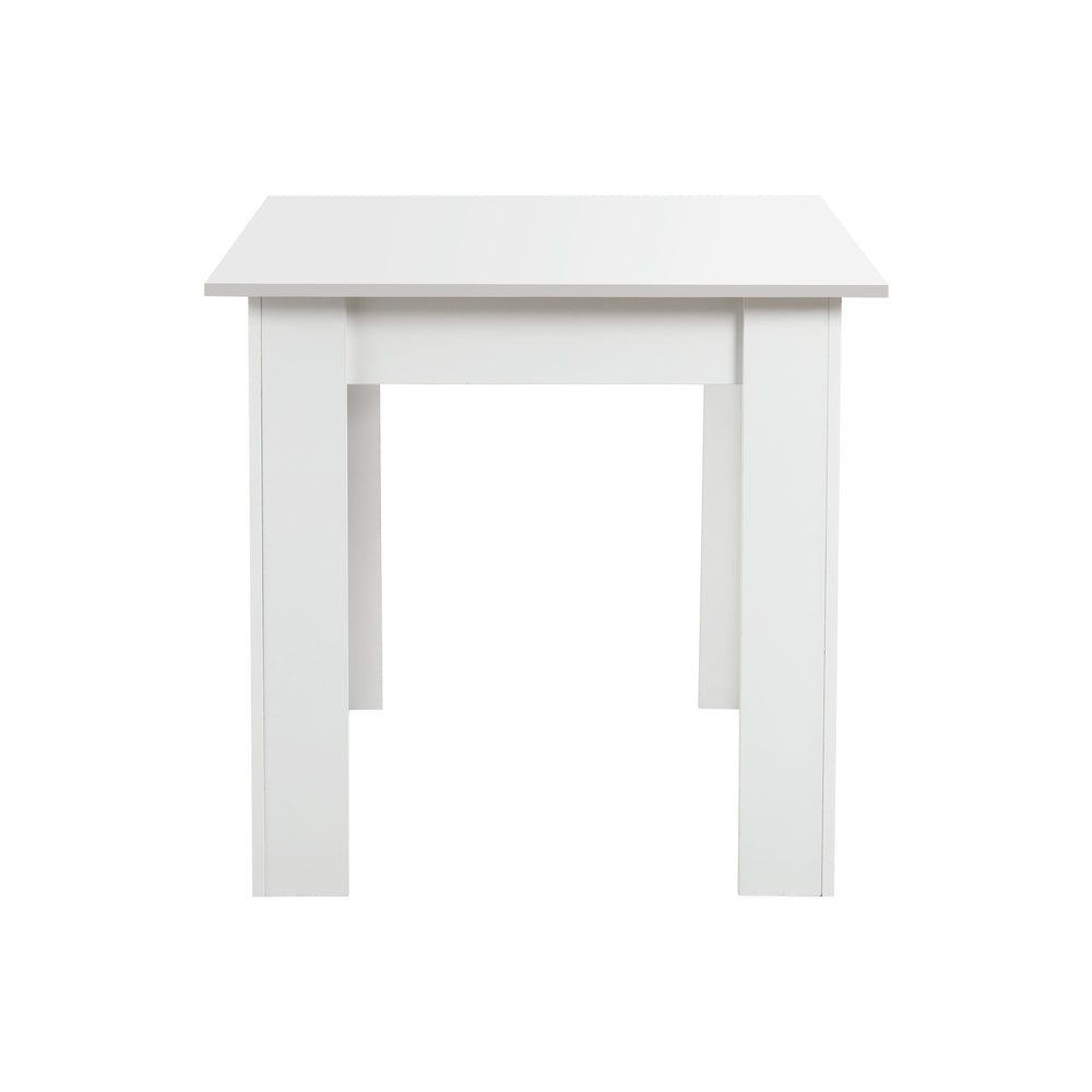 Oikiture 160cm Extendable Dining Table Cafe Table White-Dining Table-PEROZ Accessories
