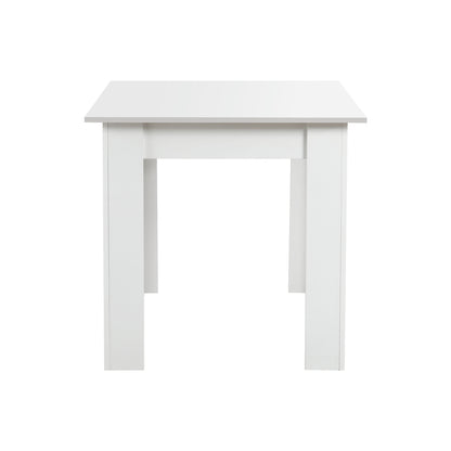 Oikiture 160cm Extendable Dining Table Cafe Table White-Dining Table-PEROZ Accessories
