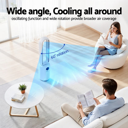 Devanti 2in1 Bladeless Fan Air Purification W/ Remote 88cm-Appliances &gt; Fans &gt; Portable Fans-PEROZ Accessories