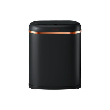 Devanti 38L Motion Sensor Bin Rubbish Automatic Black-Home &amp; Garden > Kitchen Bins > Automatic Bins-PEROZ Accessories