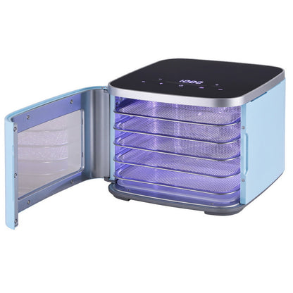 Devanti 5 Trays Food Dehydrator Mini Fruit Dryer 500W-Appliances &gt; Kitchen Appliances &gt; Food Dehydrators-PEROZ Accessories