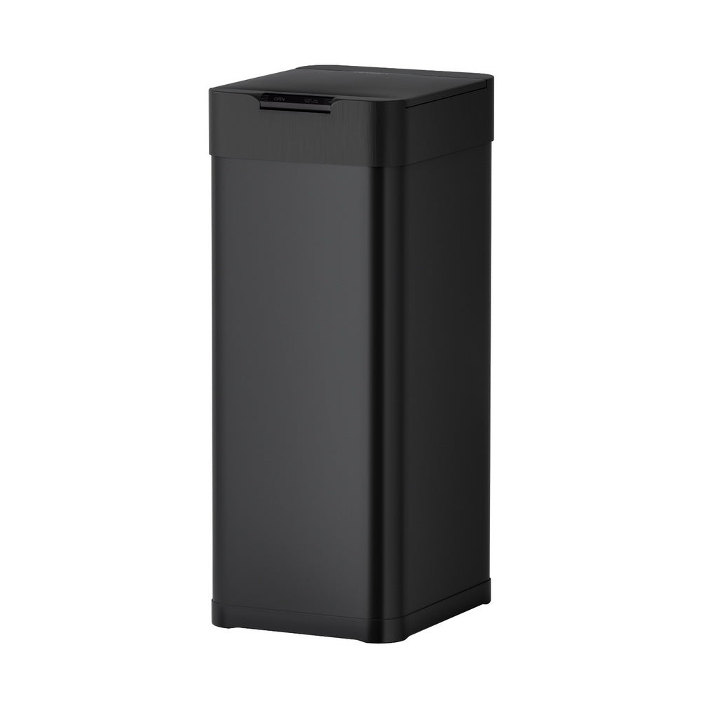 Devanti 50L Sensor Bin Motion Rubbish Bins Kitchen Automatic Trash Can Black-Home &amp; Garden &gt; Kitchen Bins &gt; Automatic Bins-PEROZ Accessories