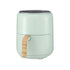 Devanti 5L Air Fryer Touch Control 1700W Green-Appliances > Kitchen Appliances > Air Fryers-PEROZ Accessories