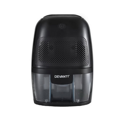 Devanti Dehumidifier 600ML Air Purifier Black-Appliances > Aroma Diffusers &amp; Humidifiers > Dehumidifiers-PEROZ Accessories