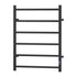 Devanti Heated Towel Rail 6 Round Bars with Timer Electric Heater Warmer Rack-Home & Garden > Bathroom Accessories > Towel Racks & Holders-PEROZ Accessories