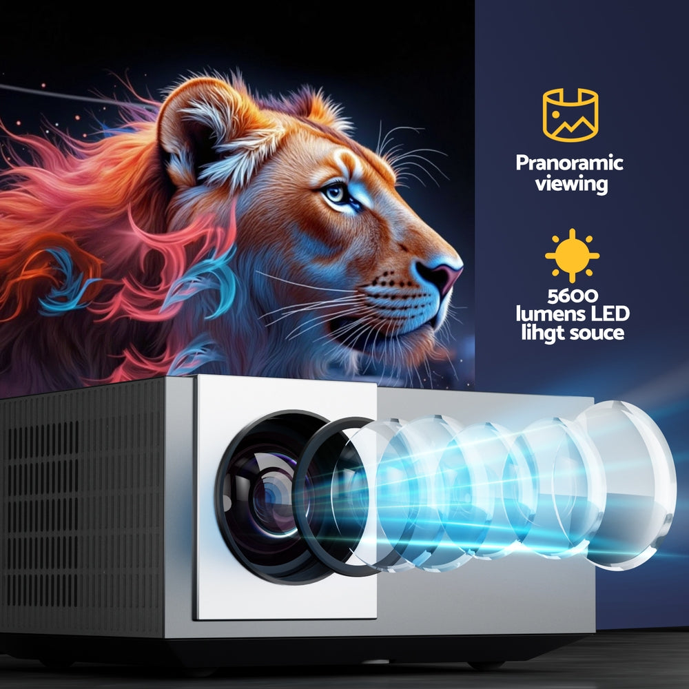 Devanti Video Project 4K 1080P Official Google TV 5G Wifi Home Cinema-Audio &amp; Video > Projectors &amp; Accessories > Projectors-PEROZ Accessories