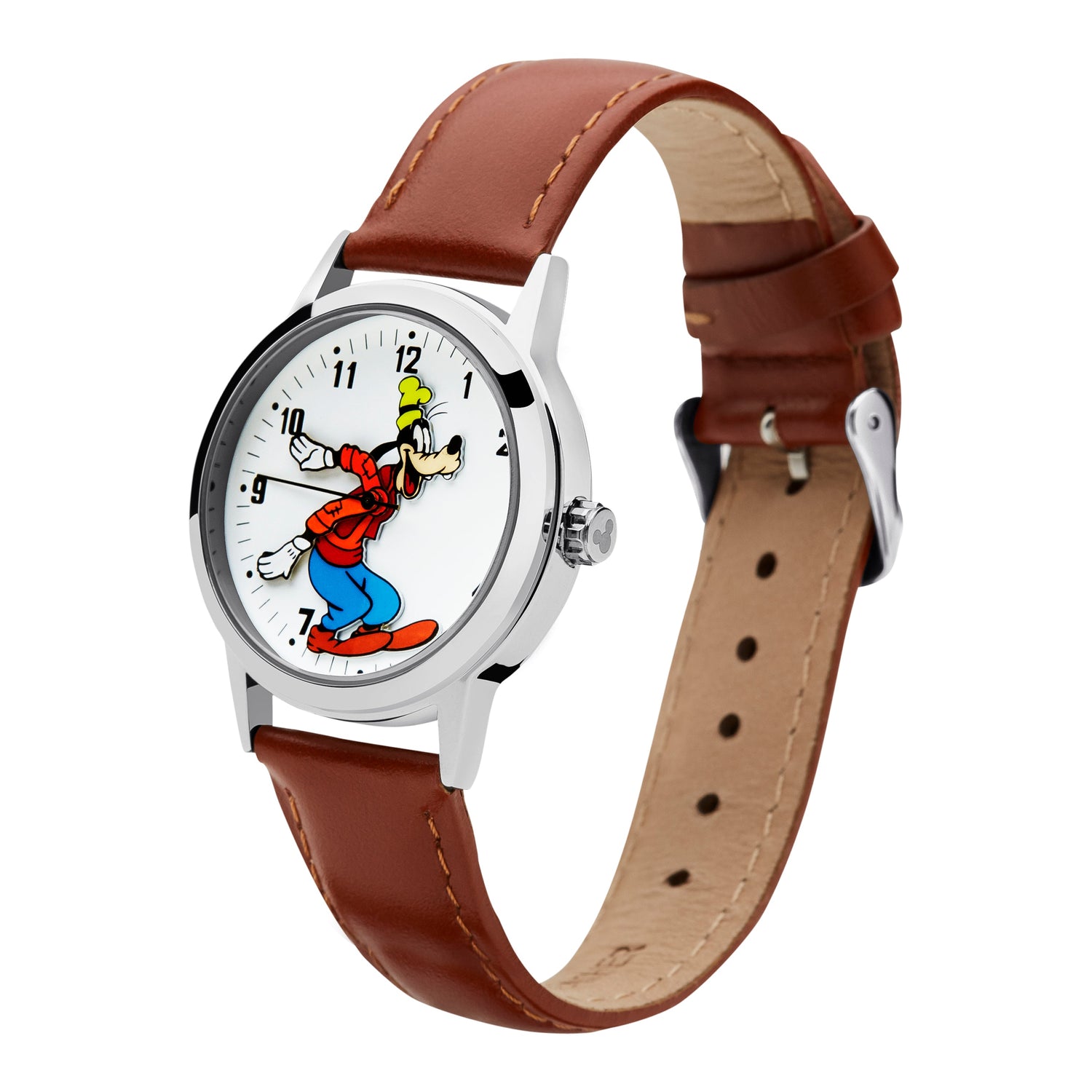 Disney Bold Goofy 35mm Brown Watch-PEROZ Accessories
