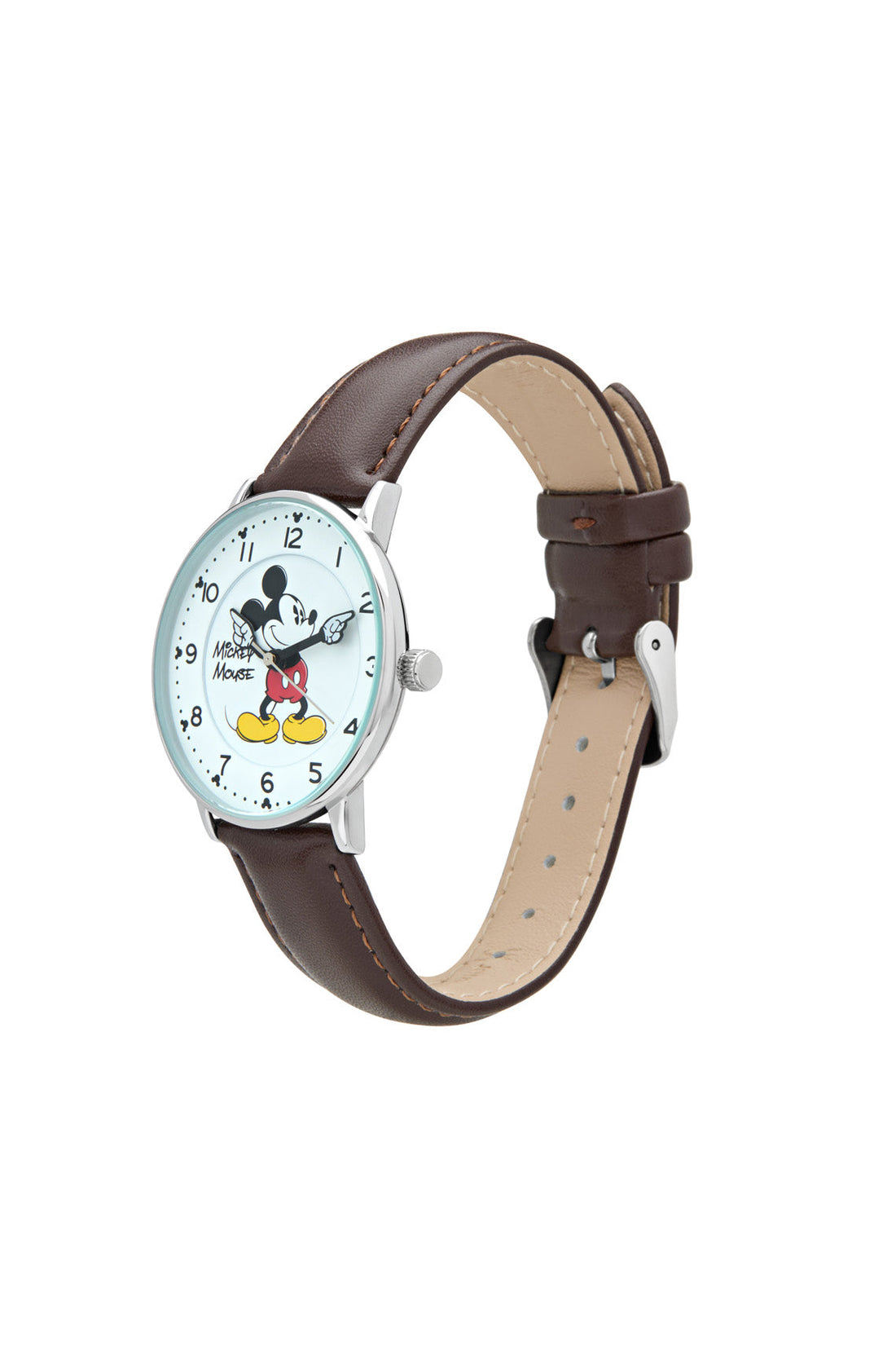 Disney Icon Mickey Collectors Edition 38mm Brown Leather Watch-PEROZ Accessories