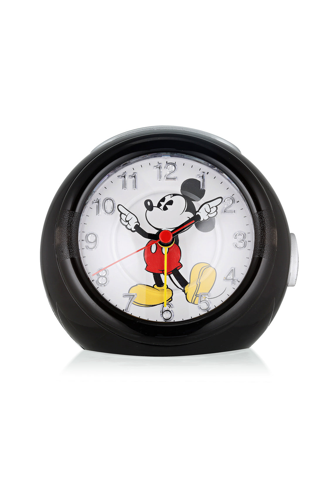 Disney Mickey 12cm Black Musical Alarm Clock-PEROZ Accessories