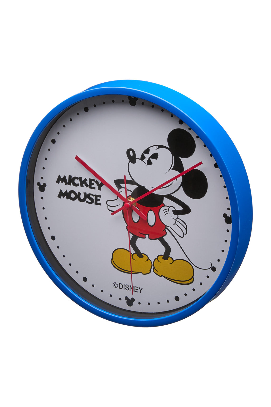Disney Mickey 30cm Blue Wall Clock-PEROZ Accessories