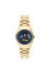 Disney Mickey Collector’s Edition 35mm Blue Dial Gold Watch-PEROZ Accessories