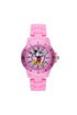 Disney Mickey Sports 40mm Pink Dial Pink Stainless Steel Watch-PEROZ Accessories