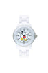 Disney Mickey Sports 40mm White Dial White Stainless Steel Watch-PEROZ Accessories
