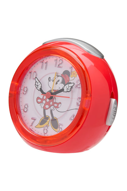Disney Minnie 12cm Red Musical Alarm Clock-PEROZ Accessories