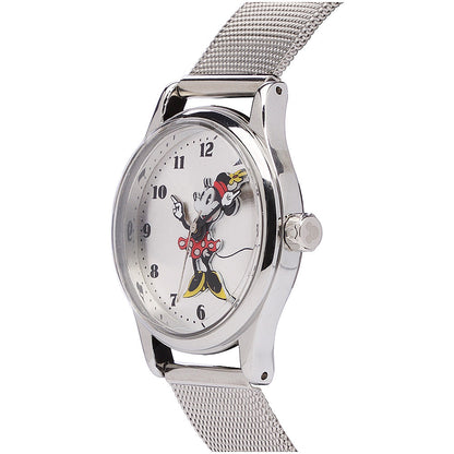 Disney Petite Minnie Silver Milanese Mesh Watch-PEROZ Accessories