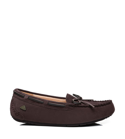 Chocolate Summer Moccasin | PEROZ Australia