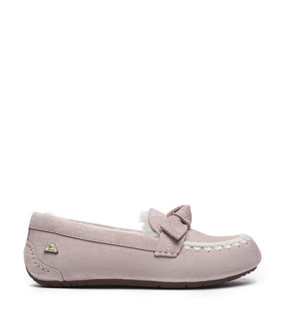 Dawn Pink Woven Moccasins | PEROZ Australia
