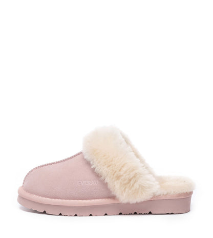 EVERAU Muffin Slipper Suede | House Shoes EA2024-Slippers-PEROZ Accessories