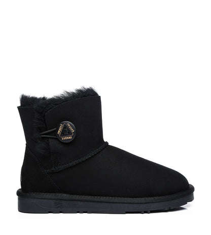 Black Mini Button | PEROZ Australia