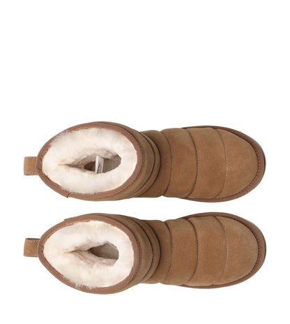 Mini Puffer UGG Boots - EA3100 - EVERAU-Boots-PEROZ Accessories